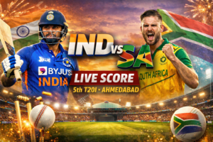 India vs South Africa 5th T20I live match in Ahmedabad