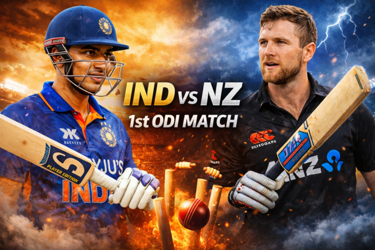 IND vs NZ 1st ODI Match में शुभमन गिल बनाम माइकल ब्रेसवेल की टक्कर